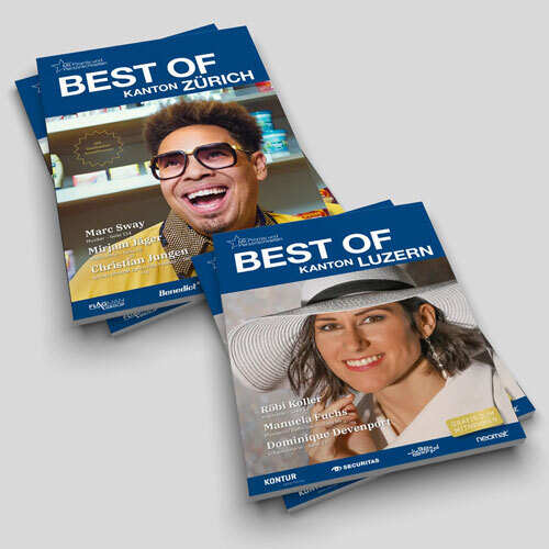 Ganz oben unter den Besten – im Kanton Luzern und Zürich